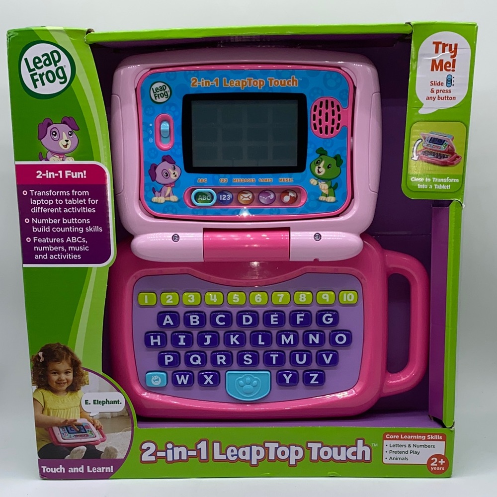 Leap Frog 2-in-1 LeapTop Touch - Pink